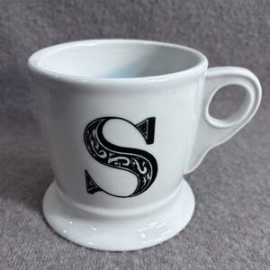 Anthropologie Blue Mug